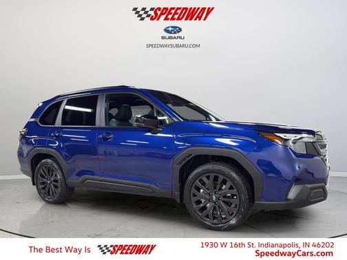 Sapphire Blue Pearl 2026 Subaru Forester Sport