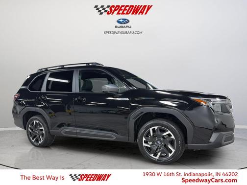 Crystal Black Silica 2026 Subaru Forester Limited