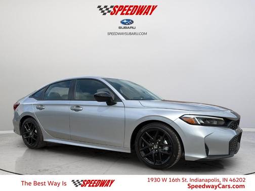 Solar Silver Metallic 2026 Honda Civic Sport