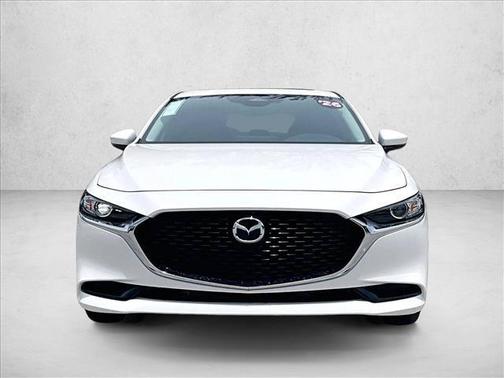 Snowflake White Pearl Mica 2026 Mazda Mazda3 FWD w/Preferred Package