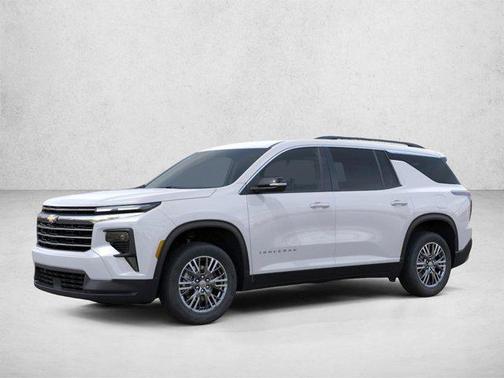Summit White 2026 Chevrolet Traverse LT