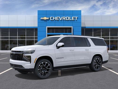 Summit White 2026 Chevrolet Suburban RST