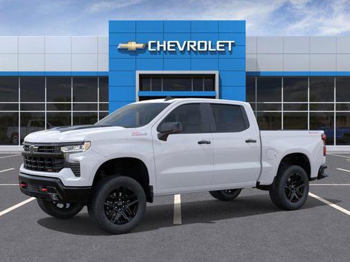 Summit White 2026 Chevrolet Silverado 1500 LT Trail Boss