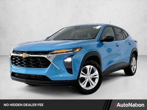 Marina Blue Metallic 2025 Chevrolet Trax LS
