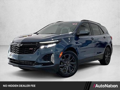Lakeshore Blue Metallic 2024 Chevrolet Equinox FWD RS