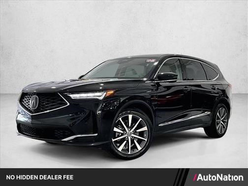 Majestic Black Pearl 2025 Acura MDX Technology Package