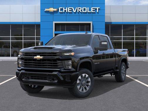 Black 2026 Chevrolet Silverado 2500 Custom