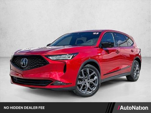 Performance Red Pearl 2023 Acura MDX A-SPEC