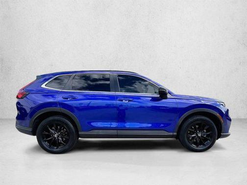 Blue 2023 Honda CR-V Hybrid Sport AWD