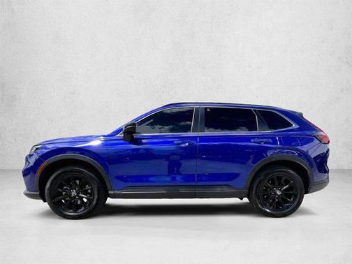 Blue 2023 Honda CR-V Hybrid Sport AWD
