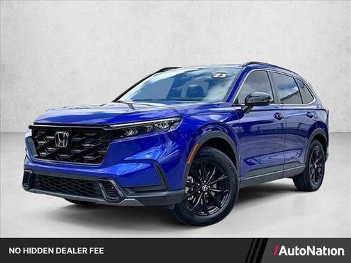 Blue 2023 Honda CR-V Hybrid Sport AWD