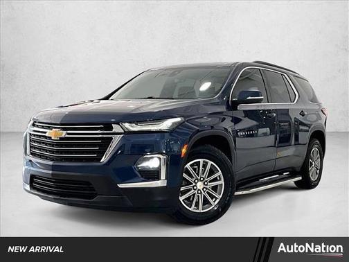 Northsky Blue Metallic 2023 Chevrolet Traverse LT Cloth