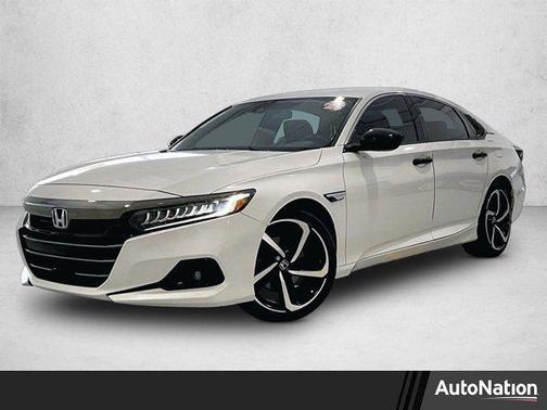 Platinum White Pearl 2022 Honda Accord Sport 1.5T