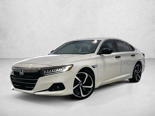 Platinum White Pearl 2022 Honda Accord Sport 1.5T