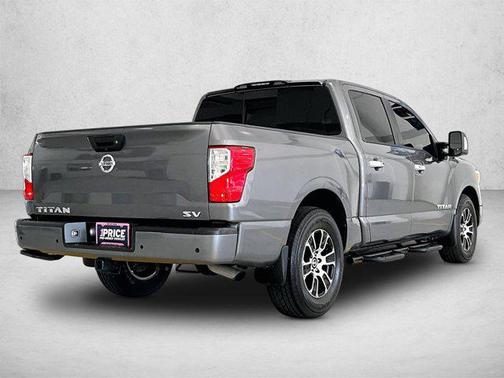Gun Metallic 2021 Nissan Titan SV