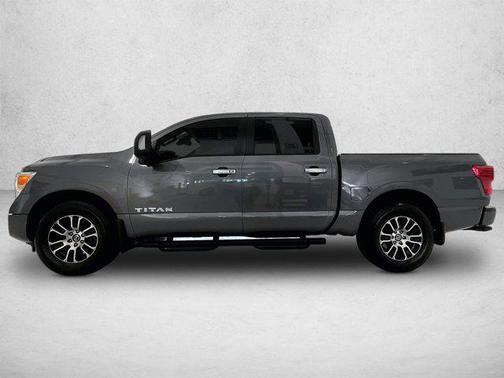 Gun Metallic 2021 Nissan Titan SV