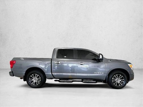 Gun Metallic 2021 Nissan Titan SV