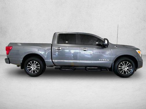 Gun Metallic 2021 Nissan Titan SV