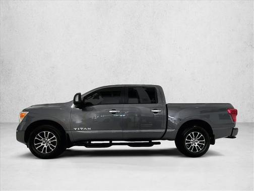 Gun Metallic 2021 Nissan Titan SV