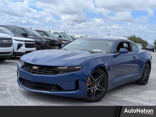 Riverside Blue Metallic 2021 Chevrolet Camaro 1LT