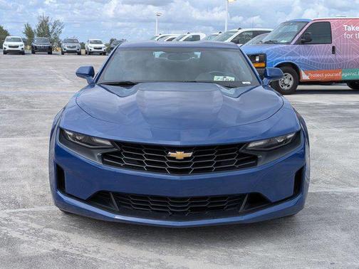 Riverside Blue Metallic 2021 Chevrolet Camaro 1LT