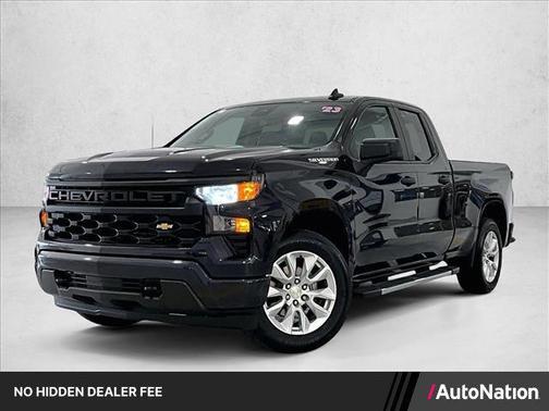 Dark Ash Metallic 2023 Chevrolet Silverado 1500 Custom