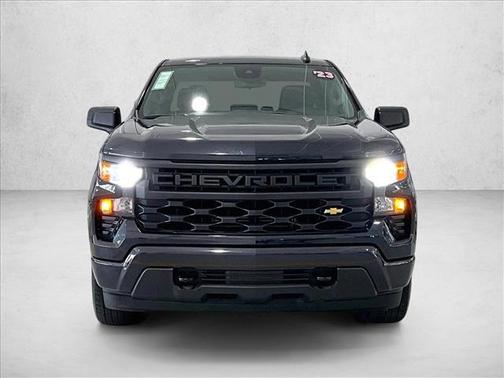 Dark Ash Metallic 2023 Chevrolet Silverado 1500 Custom
