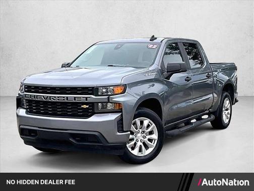 Satin Steel Metallic 2022 Chevrolet Silverado 1500 Limited Custom