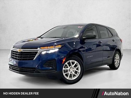 Blue Glow Metallic 2022 Chevrolet Equinox LS