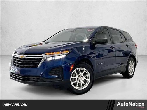 Blue Glow Metallic 2022 Chevrolet Equinox LS