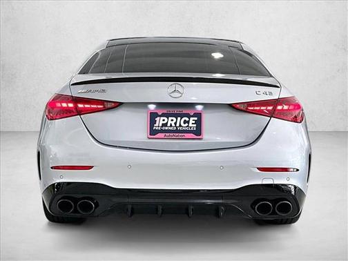 Cirrus Silver Metallic 2024 Mercedes-Benz AMG C 43 4MATIC