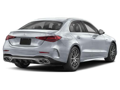 Cirrus Silver Metallic 2024 Mercedes-Benz AMG C 43 4MATIC