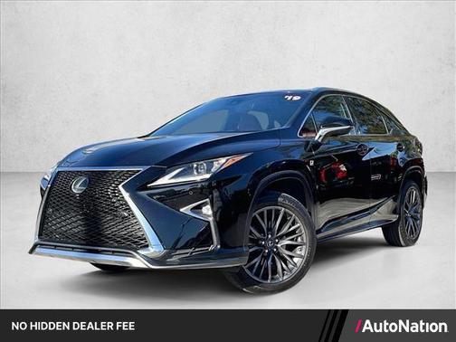 Obsidian 2019 Lexus RX 350 F Sport