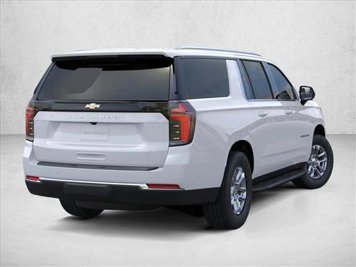 Summit White 2026 Chevrolet Suburban LS