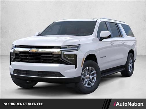 Summit White 2026 Chevrolet Suburban LS