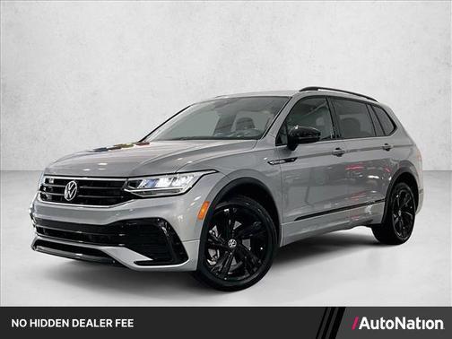 Silver 2023 Volkswagen Tiguan 2.0T SE R-Line Black