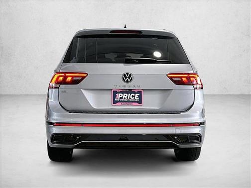 Silver 2023 Volkswagen Tiguan 2.0T SE R-Line Black