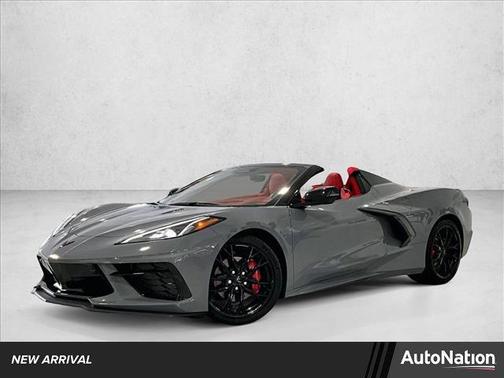 Sea Wolf Gray Tricoat 2025 Chevrolet Corvette Stingray w/3LT