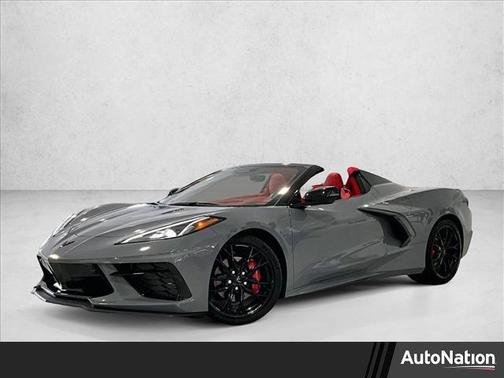 Sea Wolf Gray Tricoat 2025 Chevrolet Corvette Stingray w/3LT