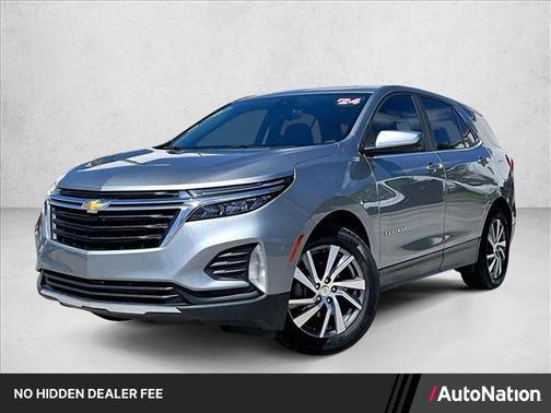 Sterling Gray Metallic 2024 Chevrolet Equinox 1LT