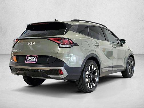 Jungle Green 2024 Kia Sportage Plug-In Hybrid X-Line