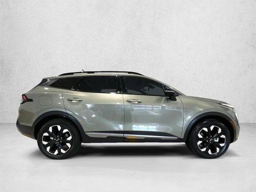 Jungle Green 2024 Kia Sportage Plug-In Hybrid X-Line