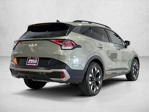 Jungle Green 2024 Kia Sportage Plug-In Hybrid X-Line