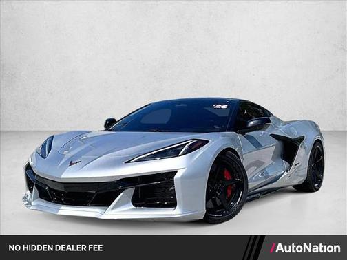 Blade Silver Metallic 2026 Chevrolet Corvette E-Ray Convertible, 1LZ, RWD