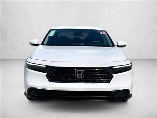 White 2024 Honda Accord LX 1.5T