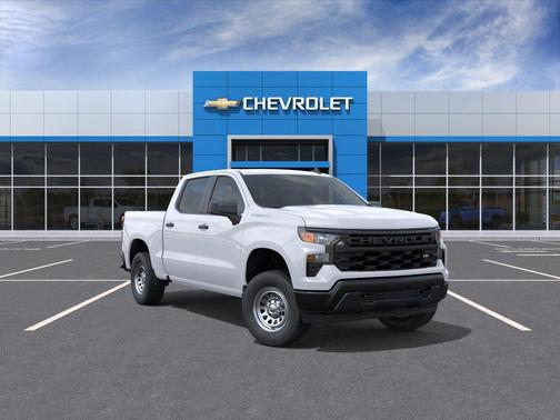 Summit White 2026 Chevrolet Silverado 1500 WT