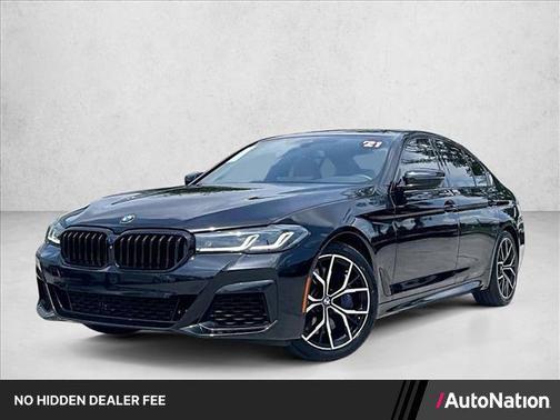 Black Sapphire Metallic 2021 BMW 540 540i