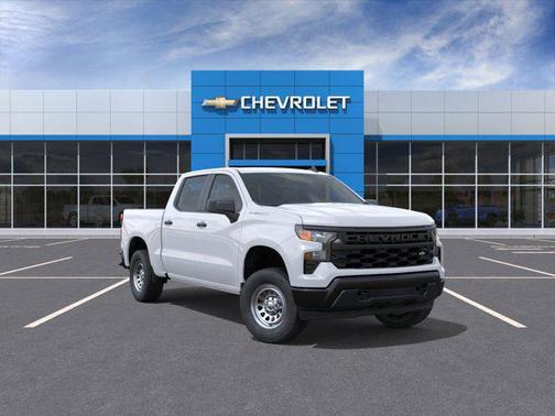 Summit White 2026 Chevrolet Silverado 1500 WT