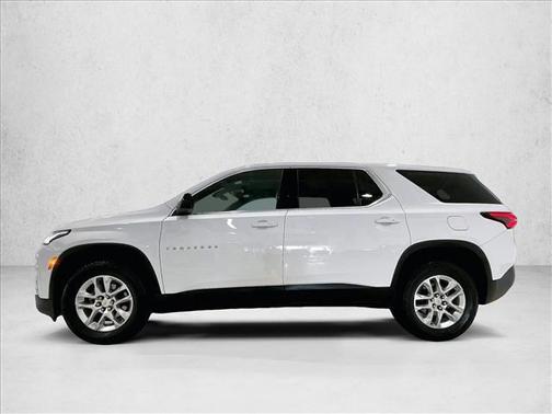Summit White 2023 Chevrolet Traverse LS