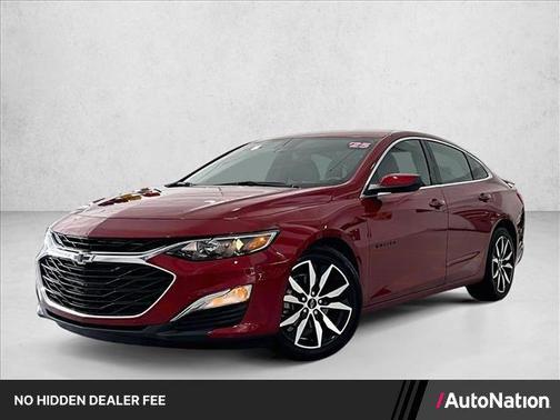 Radiant Red Tintcoat 2025 Chevrolet Malibu FWD RS